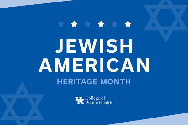 an illustrated promotion for Jewish American Heritage Month