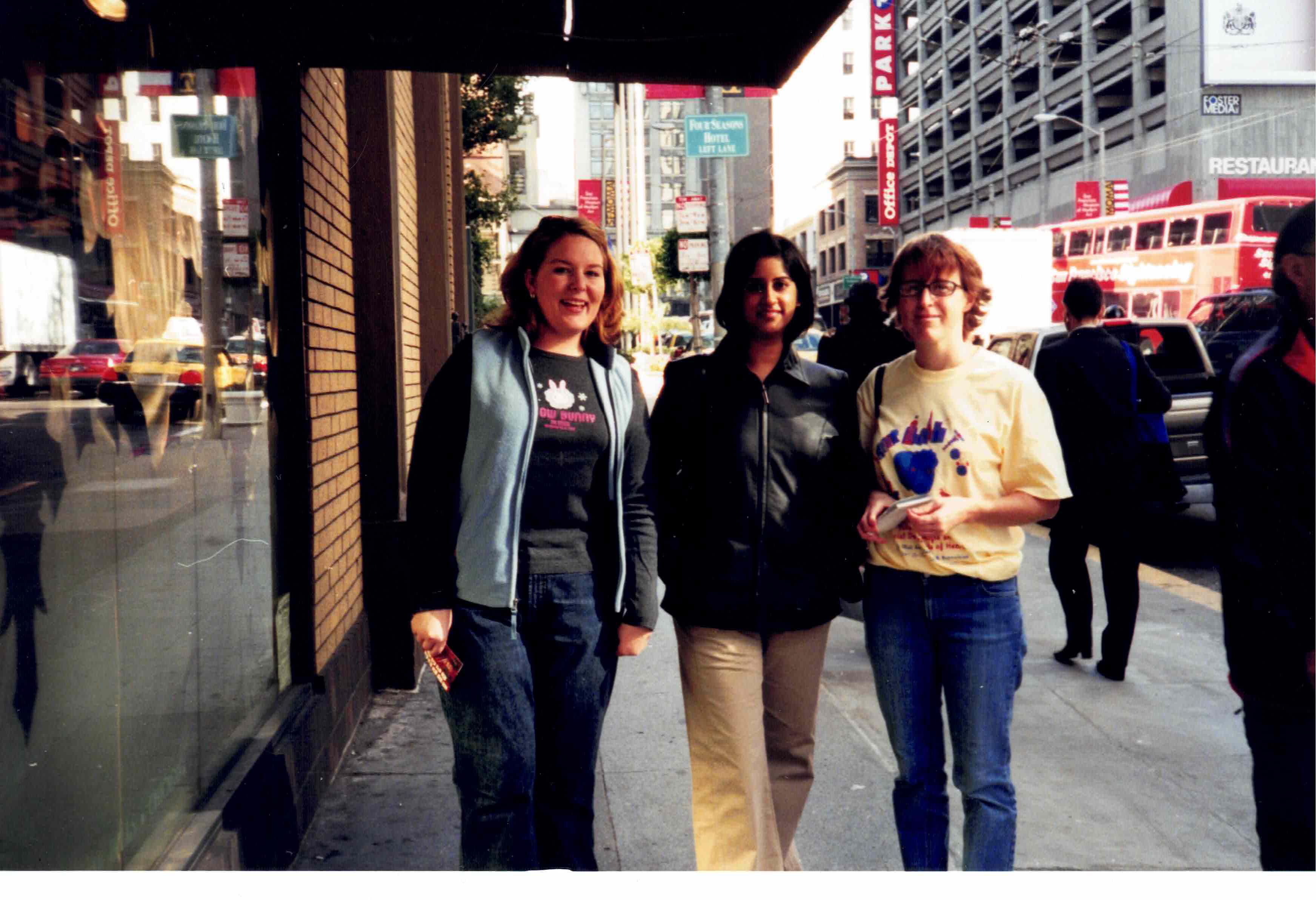 a photograph of  Alisa Bowersock, LeAnne Nieters, Sabine Meuse, Shalini Parekh, and Jennifer Redmond Knight