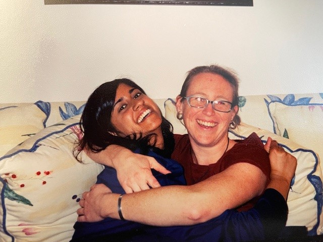 a photograph of Sabine Meuse and Shalini Parekh