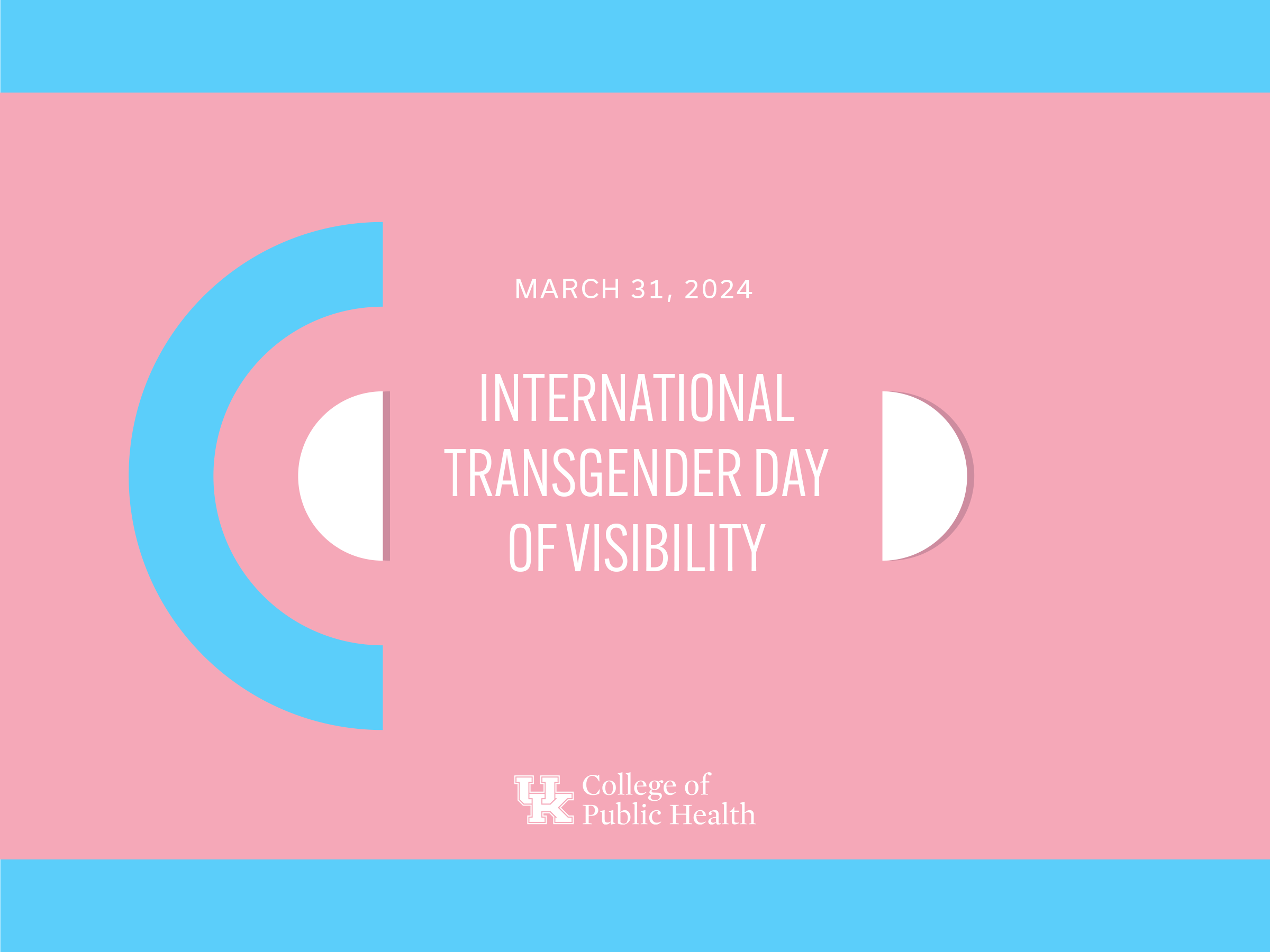 promotional art for the International Transgender Day of Visibility