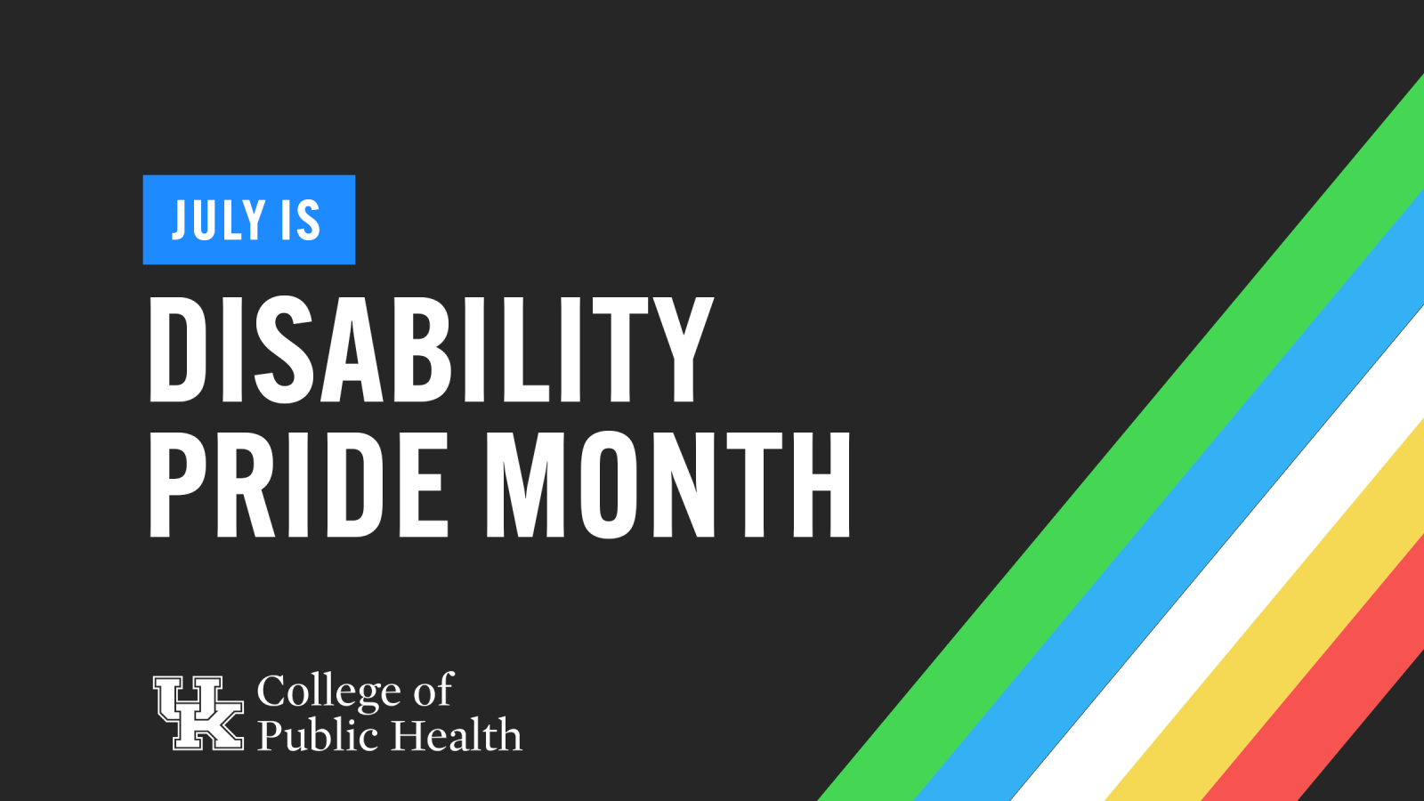an illustration for disability pride month