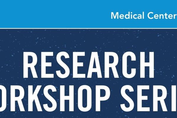 Medical Center Library Research Workshop Series logo