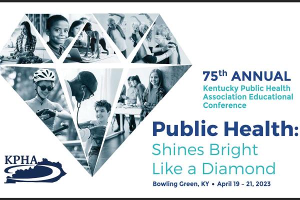 Illustration graphic promoting the 2023 KPHA Annual Conference