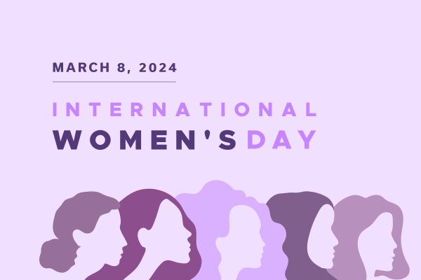 promotional art for International Women's Day