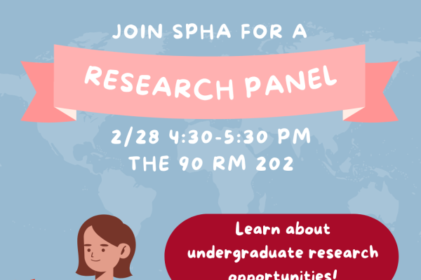 Join SPHA for a research panel