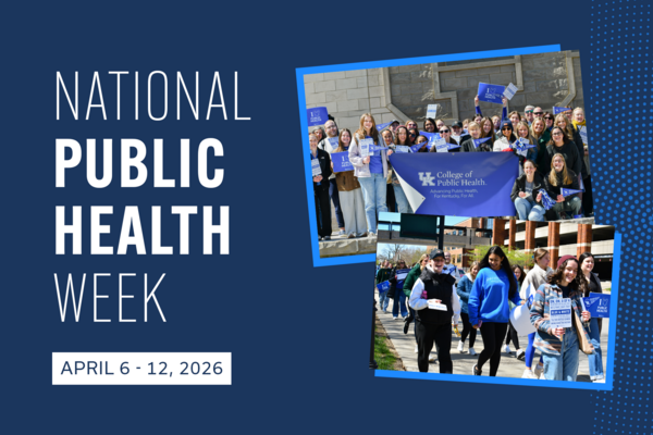 the poster for National Public Health Week 2026 saying "April, 6 - 12, 2026"