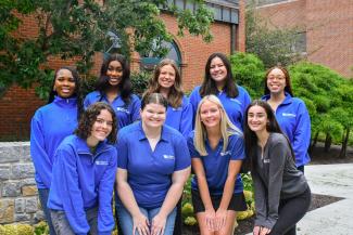 a group photograph of the 2024 Student Ambassadors