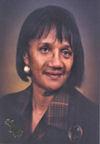 a profile photograph of Cora Newell-Fletcher