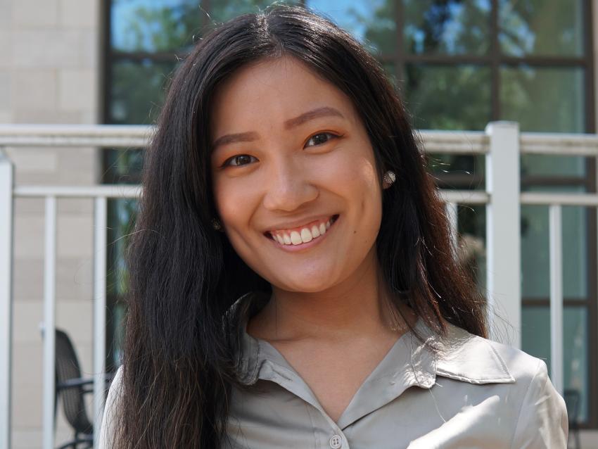 a profile photograph of MSBST student Caitline Phan