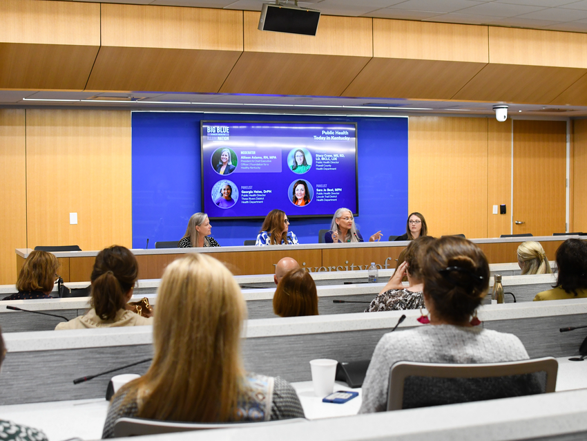 the speaker panel for one of the seminars