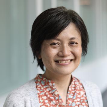 a profile photograph of Yuriko Katsumata