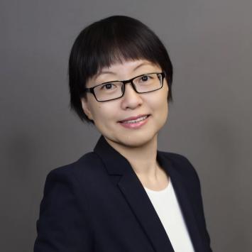 a profile photograph of Janet Zhan